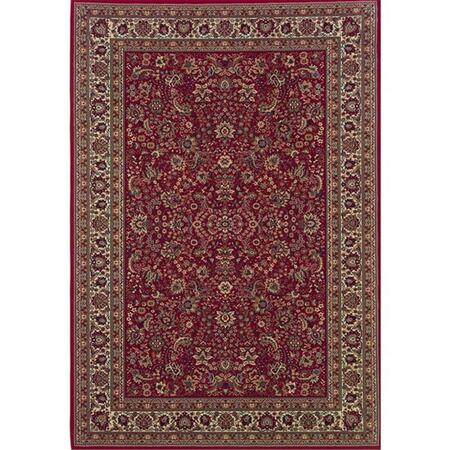 SPHINX BY ORIENTAL WEAVERS Area Rugs, Ariana 113R3 8' Square Square - Red/ Ivory-Polypropylene A113R3240240SQ